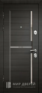 Дверь модерн эко-венге №6 внутренняя - фото