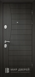 Дверь входная железная из МДФ №306 внешняя - фото