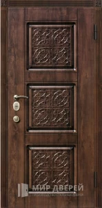 Парадная дверь в коттедж №403 внешняя - фото